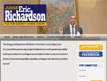 Tablet Screenshot of judgeericrichardson.com